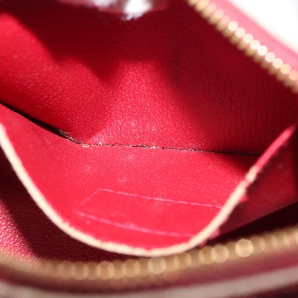 LOUIS VUITTON Monogram Vernis Pochette Pouch Rose Indian M90009 LV Auth BA6716 - Picture 11 of 16